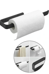 Metal Mat Siyah Havluluk