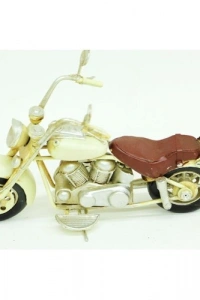 Metal Motosiklet Maketi El Yapımı