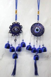 Metal Nazar Boncuğu Çan Model 10