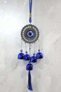 Metal Nazar Boncuğu Çan Model 14