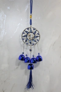 Metal Nazar Boncuğu Çan Model 16