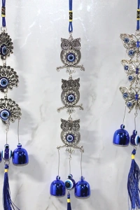 Metal Nazar Boncuğu Çan Model 21