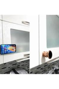 Metal Telefon Tutucu Torpidoya Yapışan Mıknatıslı