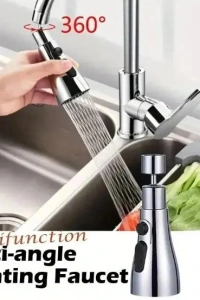 Metalik Musluk Başlığı 3 Fonksiyon