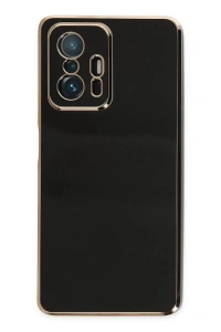 Mi 11T Pro Kılıf Volet Silikon - Siyah