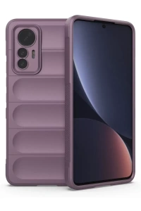 Mi 12 Lite Kılıf Optimum Silikon - Mor
