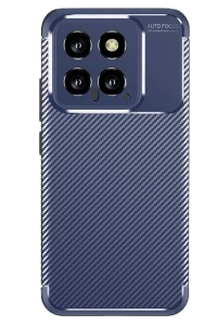 Mi 14T Kılıf Auto Focus Karbon Kapak - Lacivert