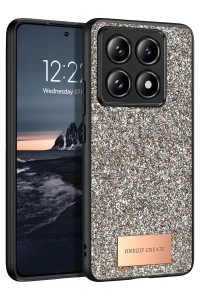 Mi 14T Pro Bright Simli Kapak - Gold