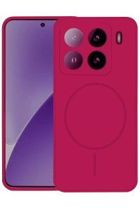 Mi 15 Pro Kılıf Jully Magsafe Kapak - Pembe