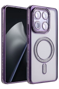 Mi 15T Pro Joke Simli Magneticsafe Kılıf - Derin Mor
