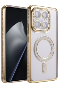 Mi 15T Pro Joke Simli Magneticsafe Kılıf - Gold