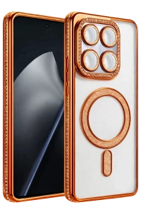 Mi 15T Pro Joke Simli Magneticsafe Kılıf - Turuncu