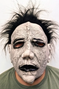 Michael Myers Siyah Saçlı Yüz Maskesi