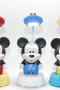 Mickey Mouse Masa Üstü Lamba USB Şarjlı Model 2