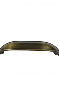 Midye 96 mm Antik Sarı Kulp