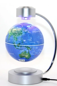 Mıknatıslı Ortada Dönen Dünya Küre Model 2