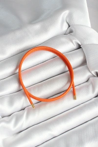 Mıknatıslı Turuncu Renk Sarmal Kadın Bileklik