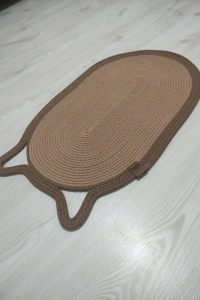 Mikopet Dekoratif Kedi Kulaklı Tırmalama Paspası