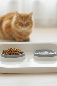 Mikopet Gri 2si 1 Arada Mama Ve Su Kabı