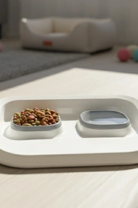 Mikopet Gri 2si 1 Arada Mama Ve Su Kabı