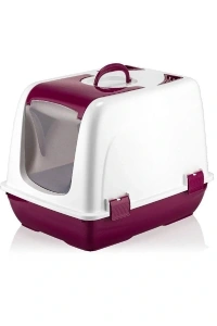 Mikopet Kapalı Küçük Kedi Tuvaleti