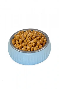 Mikopet Organik Seramik Mama Kabı Mavi