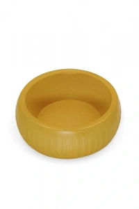 Mikopet Organik Seramik Mama Kabı Sarı