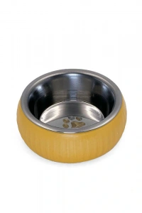 Mikopet Organik Seramik Mama Kabı Sarı