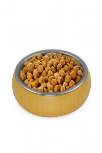 Mikopet Organik Seramik Mama Kabı Sarı