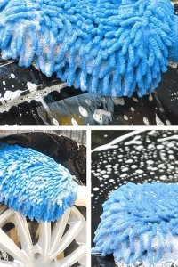 Mikrofiber Araç Yıkama Eldiveni