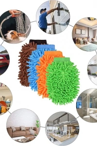 Mikrofiber Araç Yıkama Eldiveni