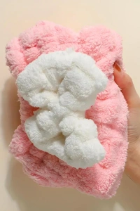 Mikrofiber Örgü Saç Kurutma Bone Havlu