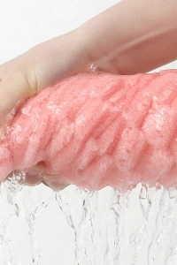 Mikrofiber Örgü Saç Kurutma Bone Havlu