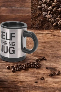 Mikser Kupa Yazılı Mug Bardak Karıştırma Özelliği