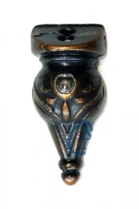 Minare Sandık Ayağı, Kutu Ayak 3 cm - Eskitme, 100 Adet