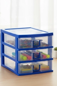 Mini 3 Çekmeceli Komidin Organizer