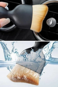 Mini Araç İçi Temizlik Fırçası Yumuşak Kıllı