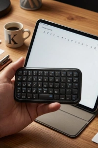 Mini Bluetooth Klavye Kablosuz Taşınabilir Cep Boyutu Klavye