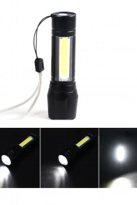 Mini Çok Güçlü Şarjli El Feneri Xpe-Cob Led Wt-030