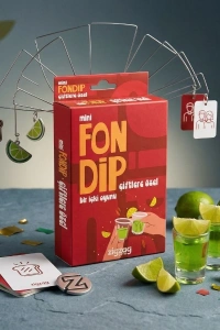 Mini Fondip Çiftlere Özel Eğlenceli Kart Oyunu