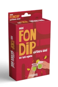 Mini Fondip Çiftlere Özel Eğlenceli Kart Oyunu