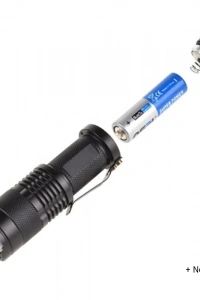 Mini Güçlü Şarjlı Pilli EL Feneri Wt-304