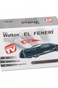 Mini Güçlü Şarjlı Pilli EL Feneri Wt-304