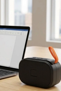 Mini Kablosuz Ses Bombası Bluetooth USB Girişli Hoparlör