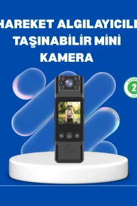 Mini Kamera 1080P Full HD Döner Lens Taşınabilir