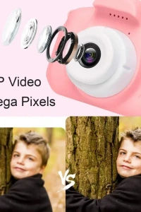 Mini Kamera Fotoğraf Makinesi Pembe