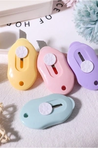 Mini Maket Bıçağı - Karışık Sevimli Tasarımlar