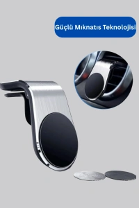 Mini Manyetikli Araç Telefon Tutucu