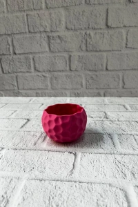 Mini Mor Dekoratif Saksı 5 cm Modern Masaüstü Bitki Saksısı