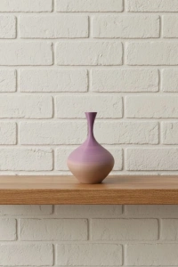 Mini Rainbow Dekoratif Vazo 8 cm Renk Geçişli Modern Tasarım